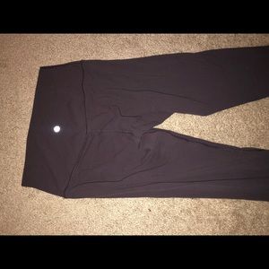 Lululemon Wunder Under Leggings Size 6